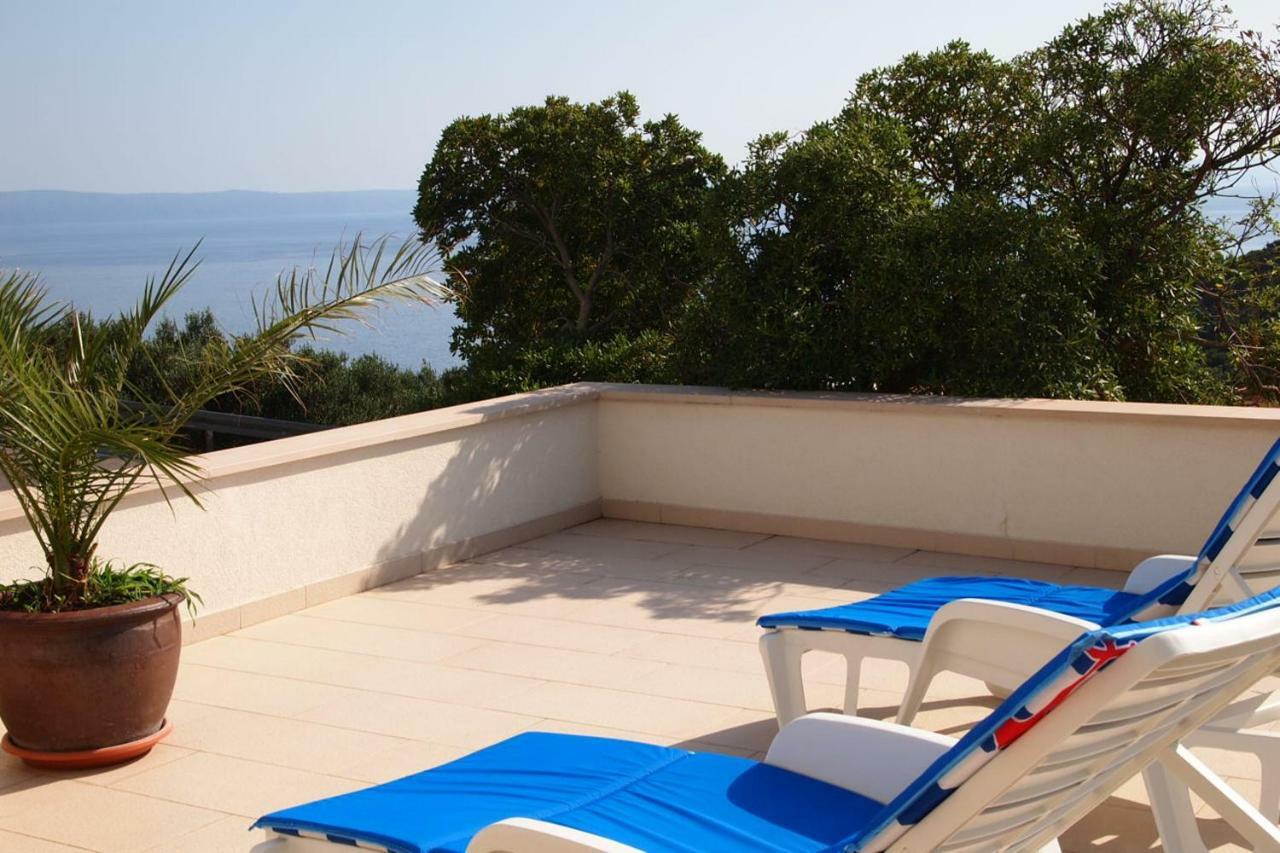 Open Hus Apartment Krvavica Luaran gambar