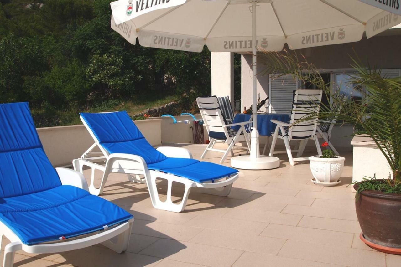 Open Hus Apartment Krvavica Luaran gambar